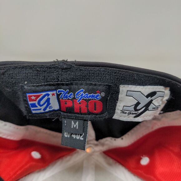 XG Extreme Mens Fitted Hat White Black Size M Embroidered Logo - Picture 12 of 13